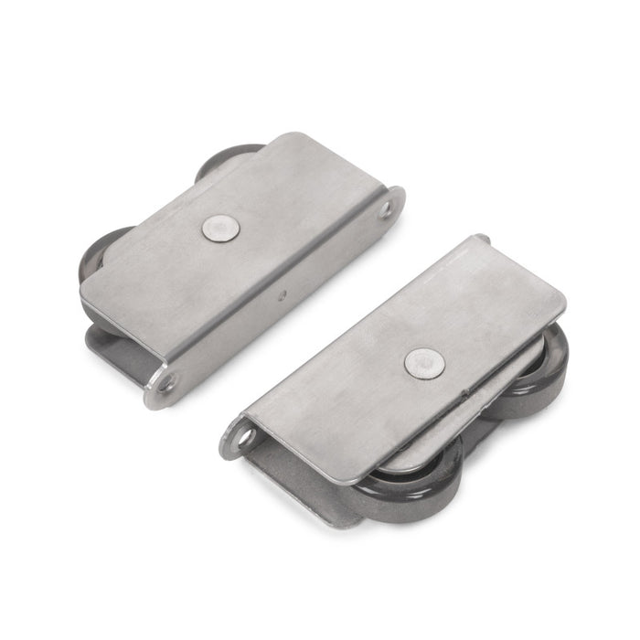 Emuca Colonna passacavi Pipe 4, Tecnoplastica, Verniciato alluminio