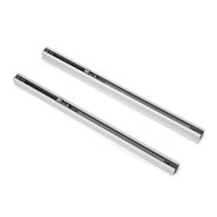 Emuca Colonna passacavi Pipe 4, Tecnoplastica, Verniciato alluminio