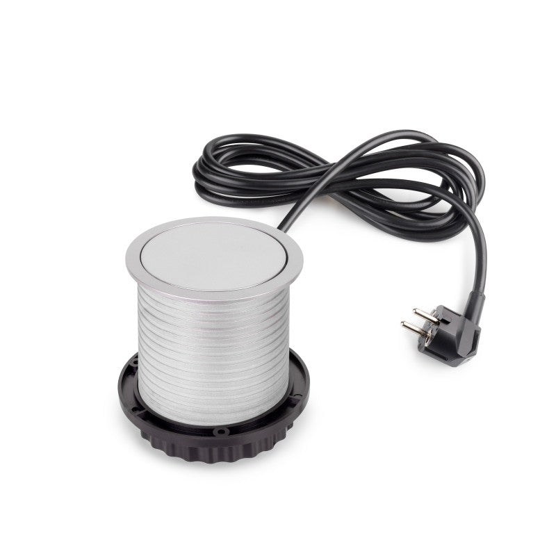 Emuca Kit barra per armadio Luxe, striscia LED 4,5x8 Neonlynx V, sensore di movimento RF Smart e convertitore Smart (2..