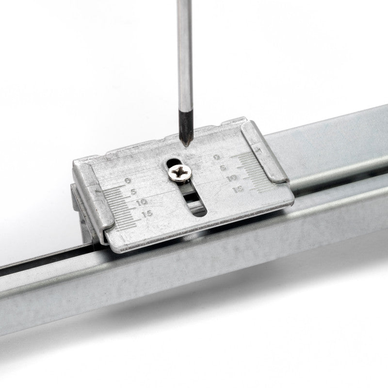 Emuca Kit di porta scarpe in metallo e telaio scorrevole a chiusura ammortizzata per armadio, regolabile, modulo 600 m..