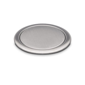 Emuca Lotto di 10 interruttori da incasso D21x21, Tecnoplastica, Bianco