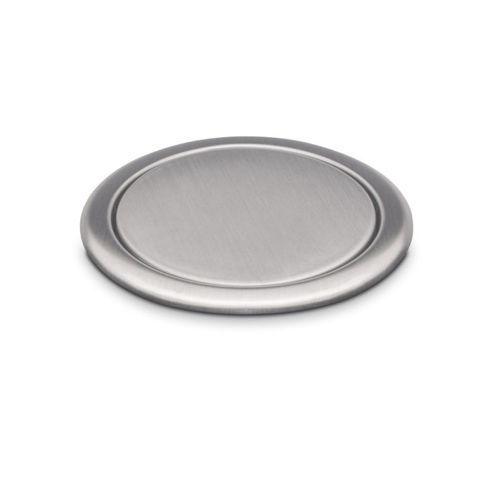 Emuca Lotto di 10 interruttori da incasso D21x21, Tecnoplastica, Bianco