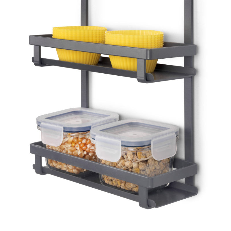 Emuca Lotto di 2 Zoccolo da cucina Plasline con accessori, altezza 100 mm, 2 barre lunghezza 2,35 m, Tecnoplastica, Nera