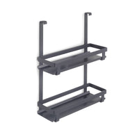 Emuca Lotto di 2 Zoccolo da cucina Plasline con accessori, altezza 100 mm, 2 barre lunghezza 2,35 m, Tecnoplastica, Nera