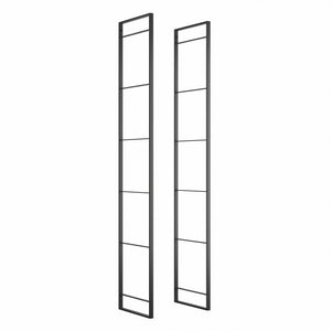 Emuca Multipresa estraibile Vertikal, 3 prese Schuko, 2 USB tipo A, Tecnoplastica e Alluminio, Verniciato bianco