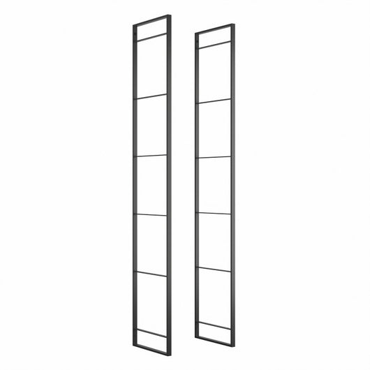 Emuca Multipresa estraibile Vertikal, 3 prese Schuko, 2 USB tipo A, Tecnoplastica e Alluminio, Verniciato bianco