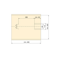 Emuca Portapantaloni estraibile, 11 aste, guide di estrazione totale, Acciaio, Verniciato nero