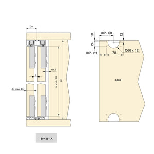Emuca Supporto per CPU, Acciaio, Verniciato alluminio