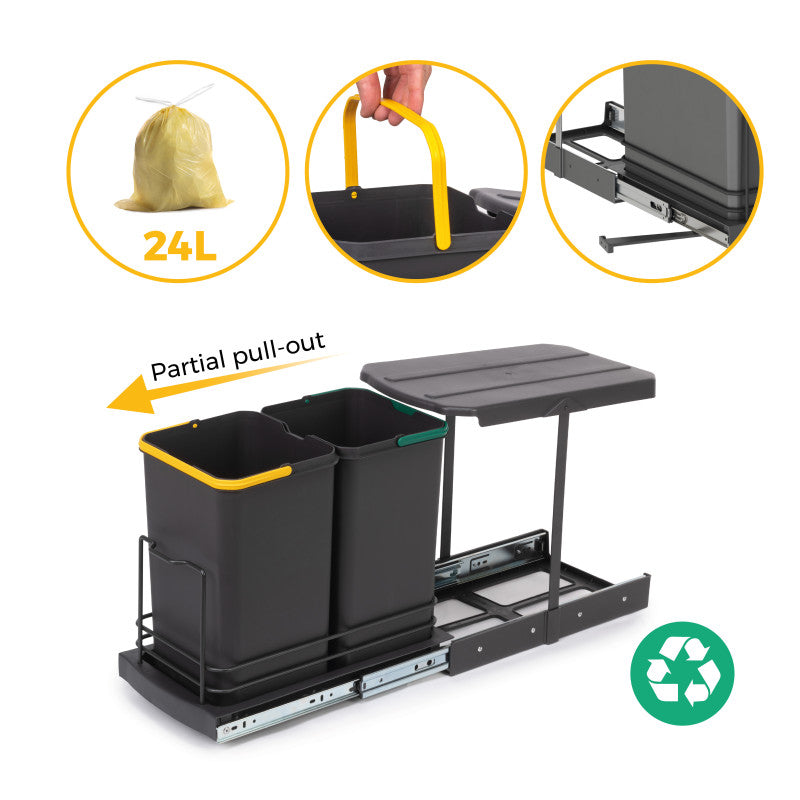 Emuca Tavola da stiro Iron 2, Acciaio e Legno, pieghevole ed estraibile per mobili Iron 2