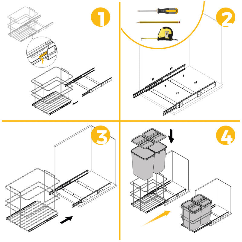 Emuca Tavola da stiro pieghevole a muro Iron Wall, girevole 180gr, acciaio e legno, Bianco