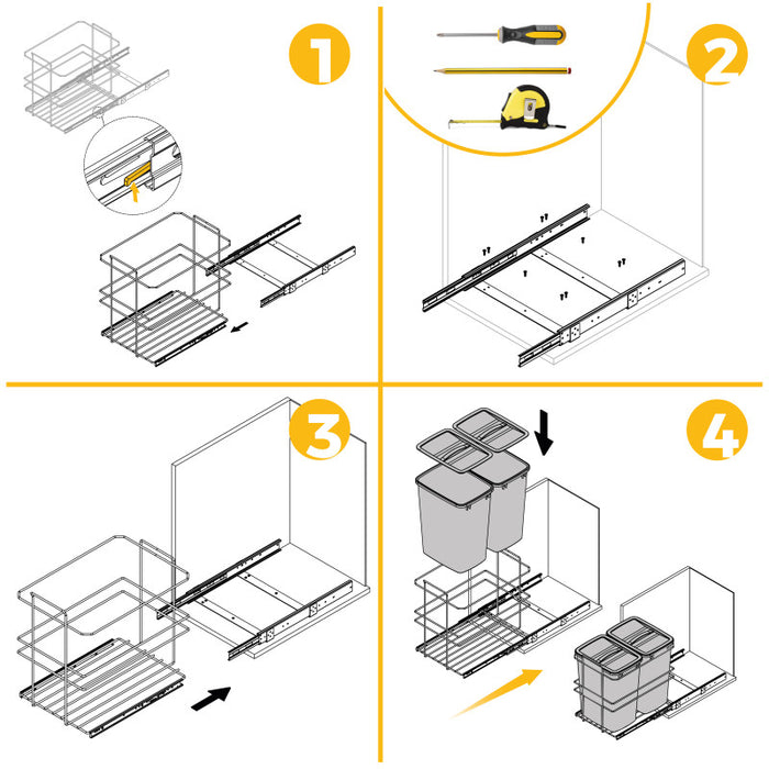 Emuca Tavola da stiro pieghevole a muro Iron Wall, girevole 180gr, acciaio e legno, Bianco
