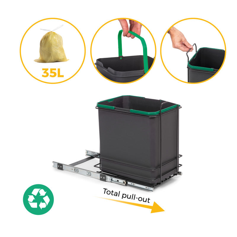 Emuca Tessuto di ricambio per asse da stiro pieghevole ed estraibile Iron 180, Fibra