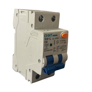 Chint serie nb1l1 interruttore magnetotermico differenziale 1p+n alta protezione *** ampere 6 ampere, confezione 1