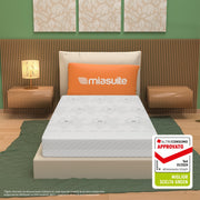 Materasso Sfoderabile Una Piazza e Mezza 120x195, alto 20 cm - Indeformabile, a 7 zone differenziate. Enduro