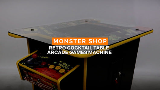 Macchina Arcade Stile Tavolo da Cocktail con 60 Videogiochi Schermo LCD 19''