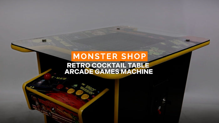 Macchina Arcade Stile Tavolo da Cocktail con 60 Videogiochi Schermo LCD 19''