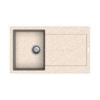 Enigma D100 lavello vasca e gocciolatoio avena