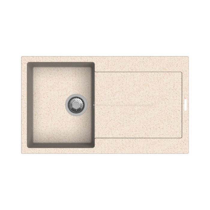 Enigma D100 lavello vasca e gocciolatoio avena