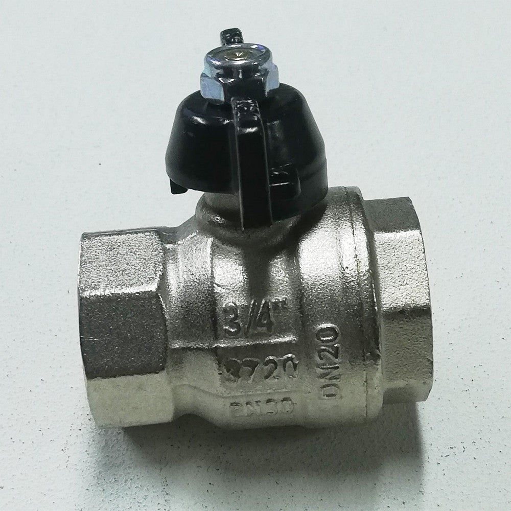 Enolgas valvola sfera saracinesca 3/4 ff leva corta nera