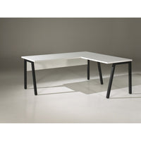 Set di 8 mobili da ufficio professionale colore bianco collezione SOON