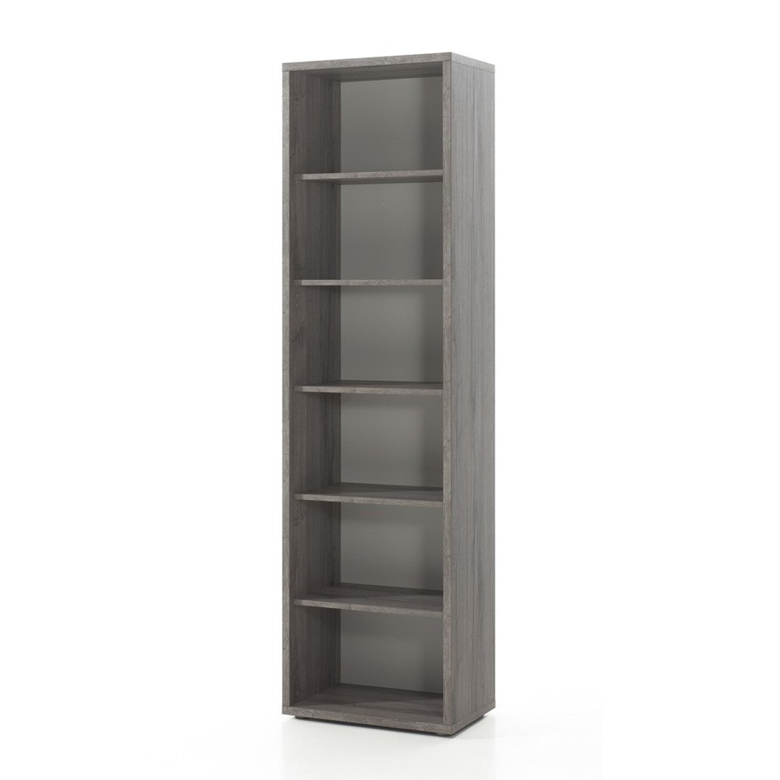 Set di 8 mobili da ufficio professionale color grigio effetto legno collezione SOON