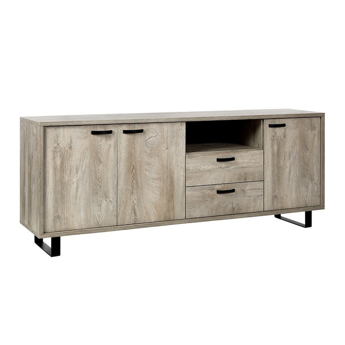 Set di mobili per sala da pranzo in rovere chiaro, collezione NEWTON.