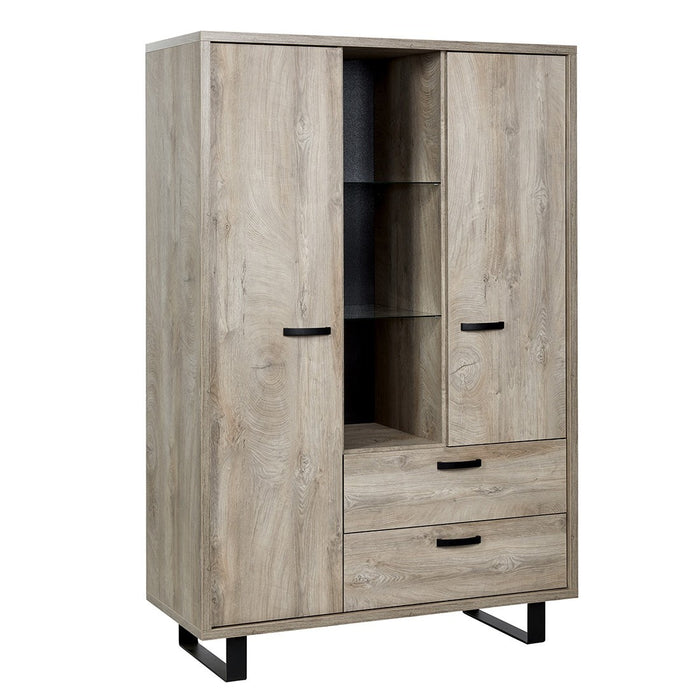 Set di mobili per sala da pranzo in rovere chiaro, collezione NEWTON.