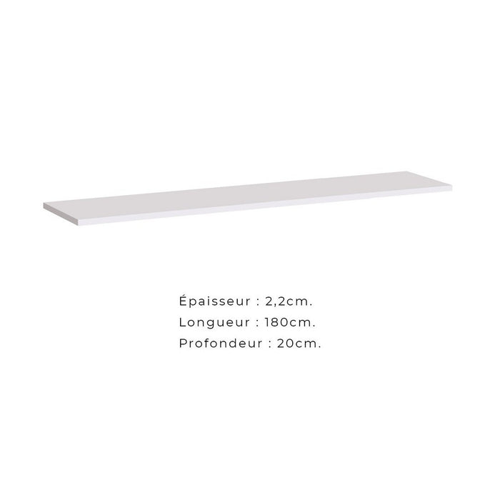 Set di mobili da soggiorno in stile industriale SWITCH M5 – Colore bianco – LED integrati