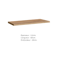 Set di mobili da soggiorno in stile industriale SWITCH M5. Colore rovere.