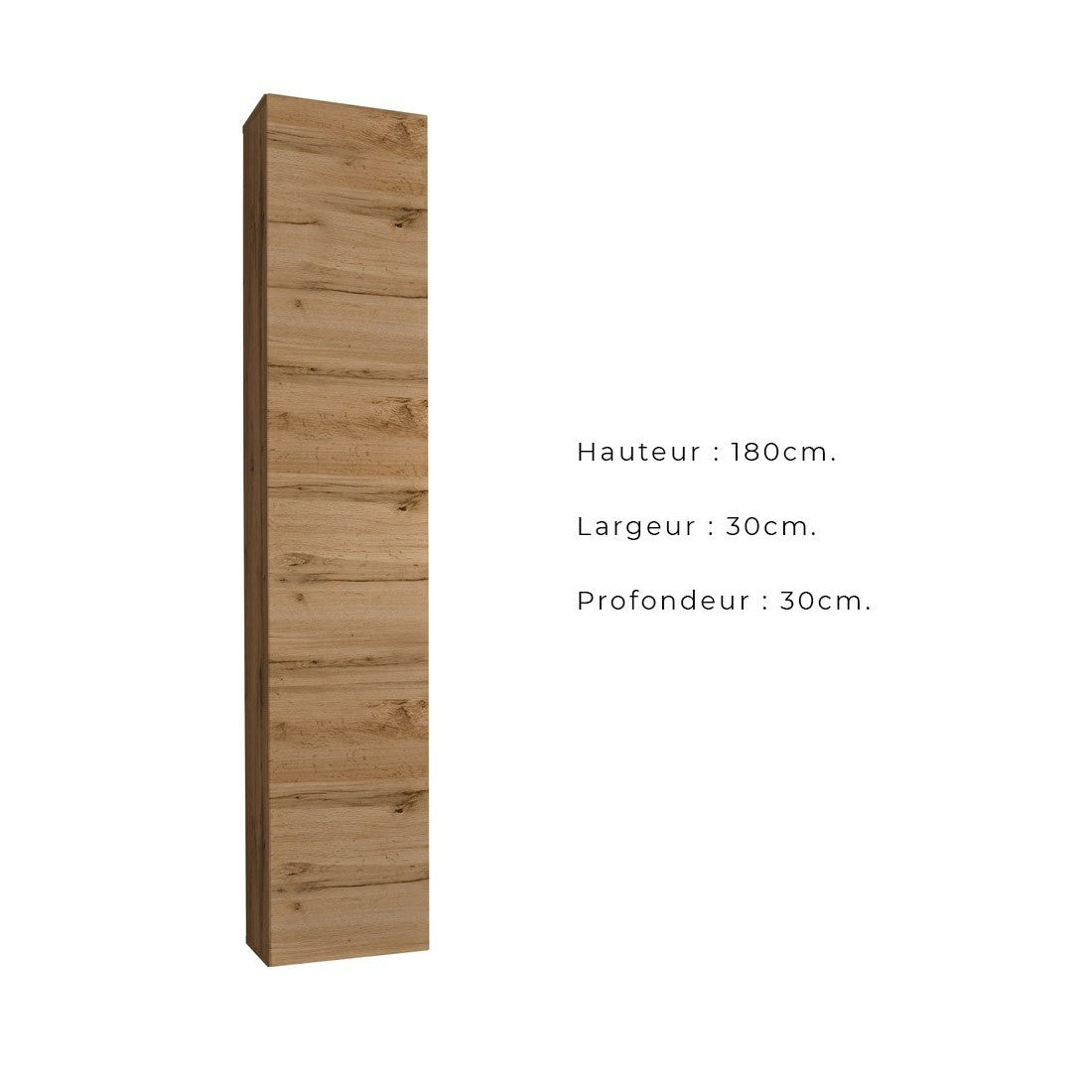 Set di mobili da soggiorno in stile industriale SWITCH M5. Colore rovere.