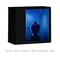 Set di mobili da soggiorno SWITCH XXI – LED – Nero lucido – Composizione murale design