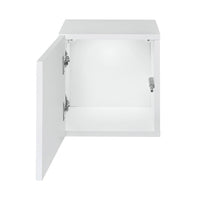 Set di mobili da soggiorno SWITCH XXI – LED – Nero e grigio – Design sospeso