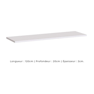 Set di mobili da soggiorno SWITCH XXIII – LED – Grigio e bianco – Design sospeso