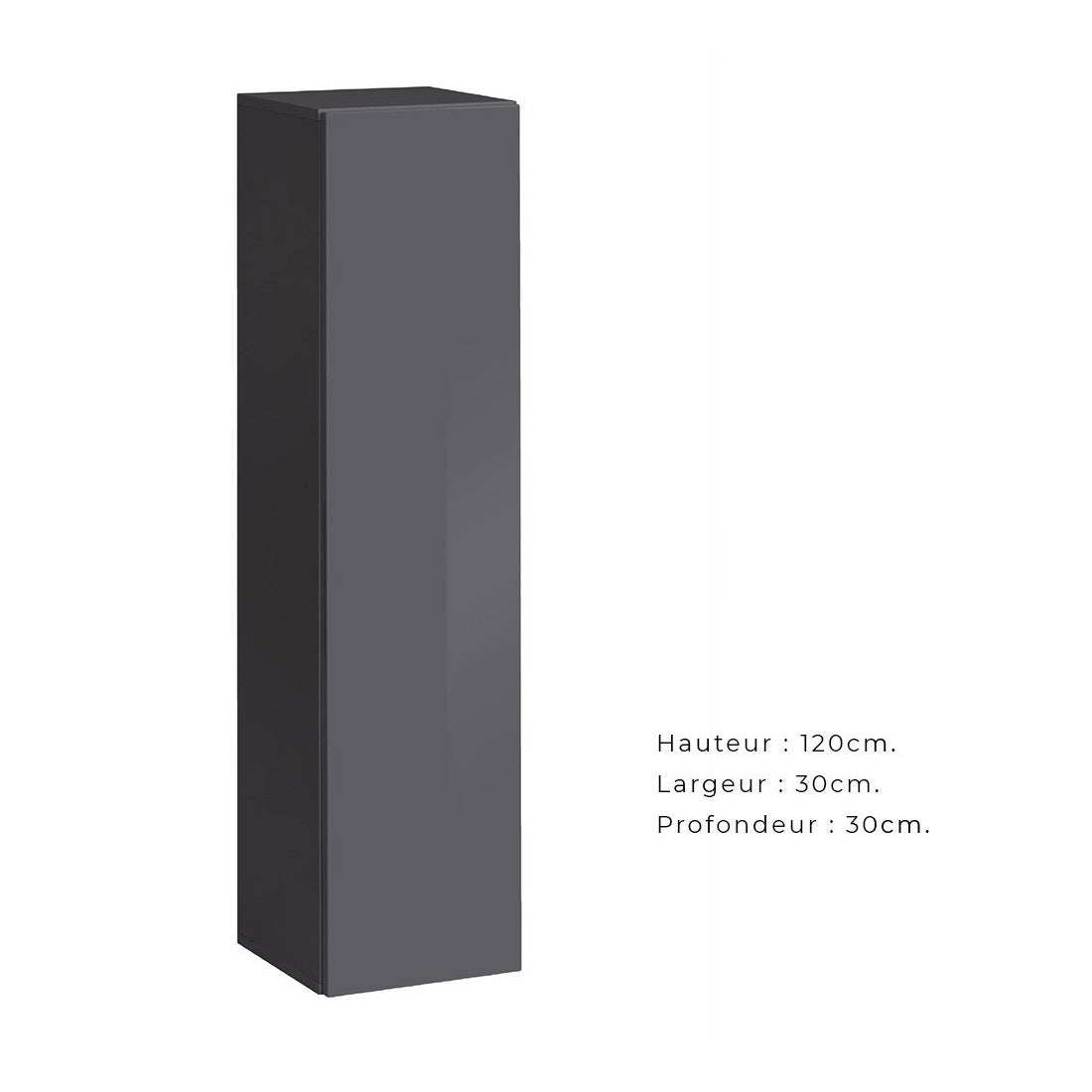 Set di mobili da soggiorno SWITCH XXVI design, colore grigio e rovere.