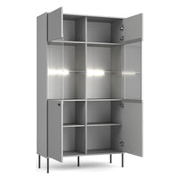 Set di mobili: Mobile TV, vetrina, piccolo buffet e tavolino - Collezione ISIS