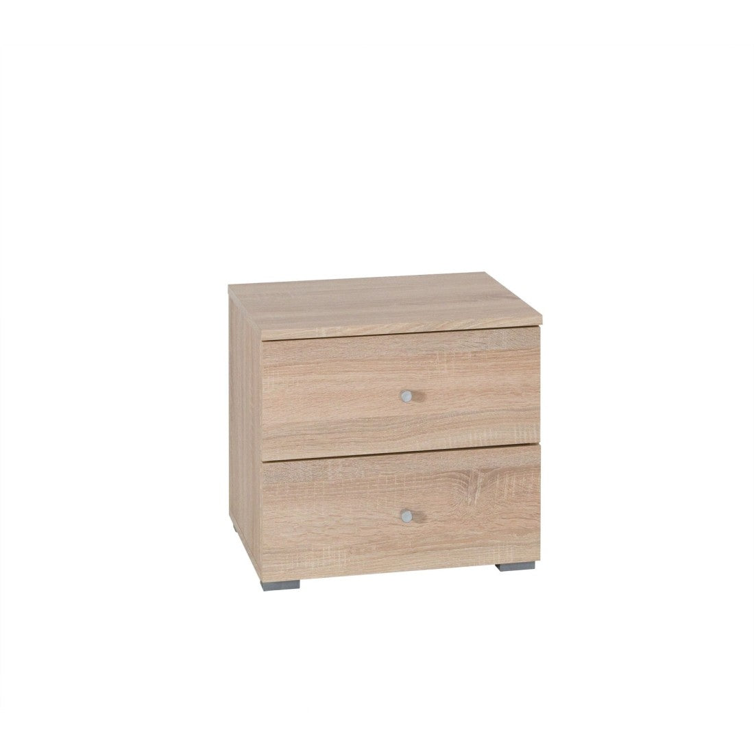 Set per camera da letto MAXIM. Letto matrimoniale 160x200 cm + cassetto + rete a doghe + due comodini.