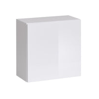 Set salotto SWITCH VII – Rovere con finiture fresate & bianco lucido – Design moderno e funzionale