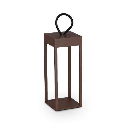 ENYA, Lanterna Ricaricabile da Esterni, Ideal Lux