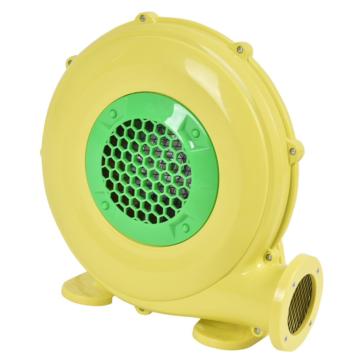 Elettroventilatore per castello gonfiabile barbecue piscina con motore 450 w 220-240v 50hz giallo 20_0006445