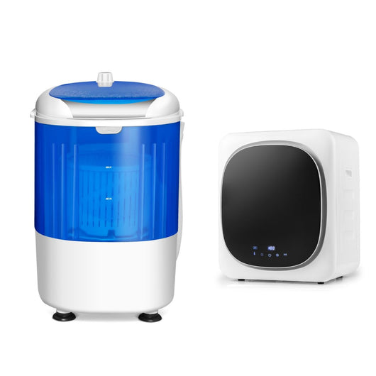 Asciugatrice portatile con cestello in acciaio inox e mini lavatrice con centrifuga, Asciugatrice compatta e lavatrice durevole-Elettrodom­estici