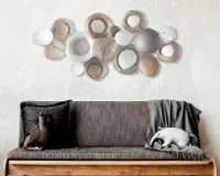 Pannello In Ferro Baty Cm 134,5X7,6X68,5