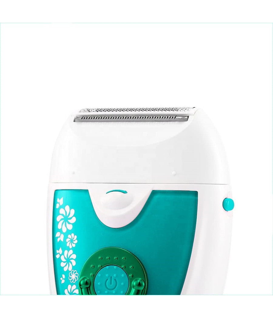 Epilatore Depilatore 2in1 Rasoio Professionale Elettrico Senza Fili Trimmer V722         