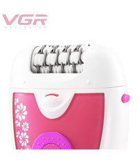 Epilatore Depilatore 2in1 Rasoio Professionale Elettrico Senza Fili Trimmer V722         