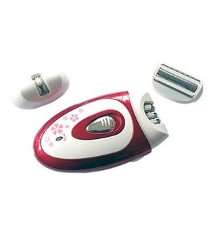 Epilatore Depilatore Rasoio Da Donna Ba-3061 Elettrico 3 In 1 Con Varie Modalità          