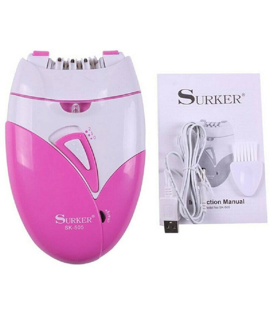 Epilatore Depilatore Rasoio Elettrico Donna Ricaricabile Usb Sk-505         