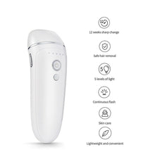 Epilatore Luce Pulsata Donna Uomo Viso Corpo Elettrico Depilatore Laser 36w         
