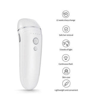 Epilatore Luce Pulsata Donna Uomo Viso Corpo Elettrico Depilatore Laser 36w         