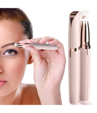 Epilatore Sopracciglia Penna Depilatore Rasoio Donna Elimina Peli Viso Baffetto         