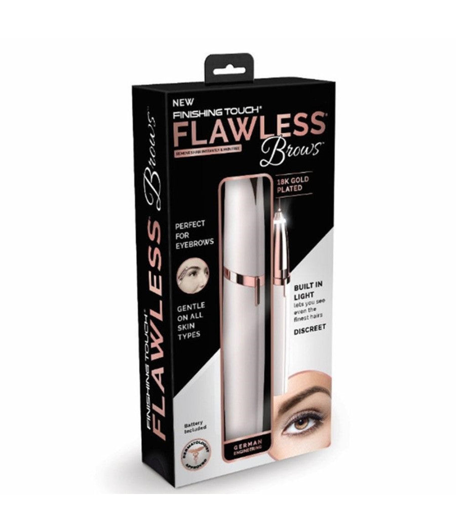 Epilatore Sopracciglia Penna Depilatore Rasoio Donna Elimina Peli Viso Baffetto         