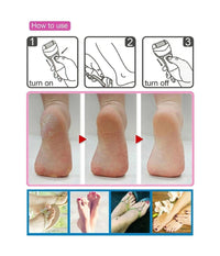 Epilatore Rasoio Elettrico Ricaricabile 3in1 Donna Corpo Pedicure Lima Gm-3052         